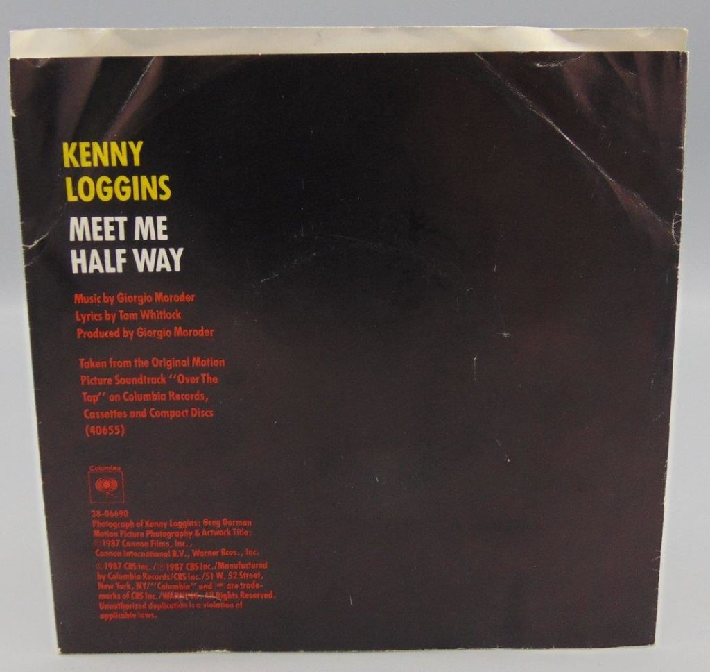 Kenny Loggins Meet Me Half Way 45 RPM 6504327 RCA Records Kenny loggins meet me half way 45 rpm 6504327 rca records