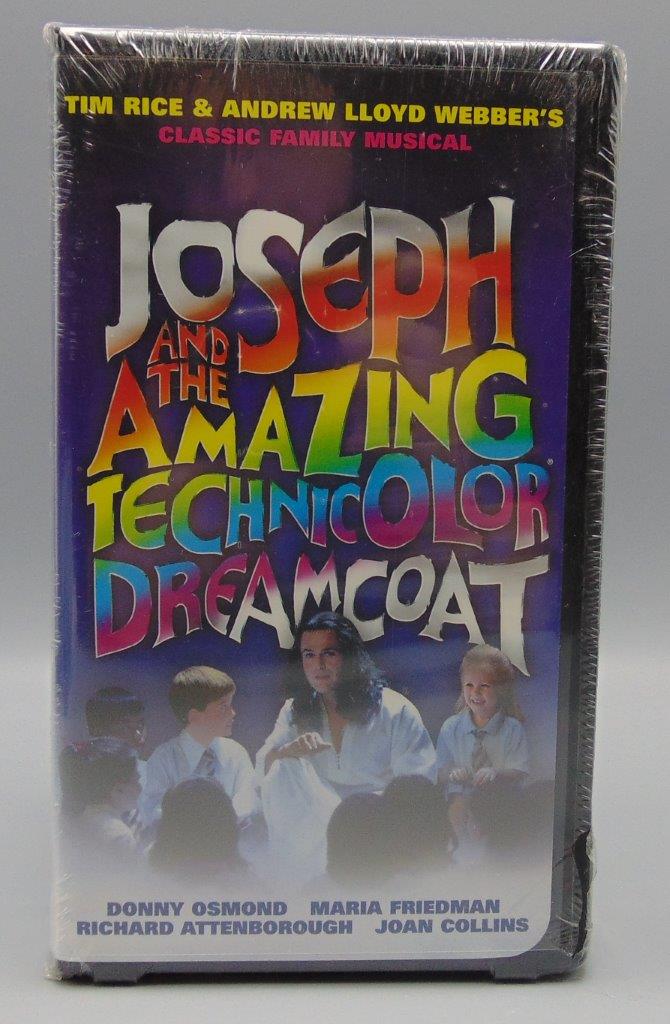 SEALED Joseph And The Amazing Technicolor Dreamcoat (VHS, 2000) Andrew ...