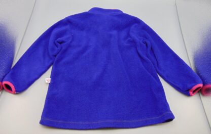 My Twinn Doll Matching top for GIRLS Bluish Purple Sweatshirt w/ Pink Trim Size SMALL - Image 3