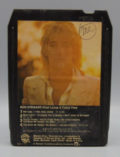 Rod Stewart Foot Loose & Fancy Free Album 8-Track Stereo Tape Cartridge