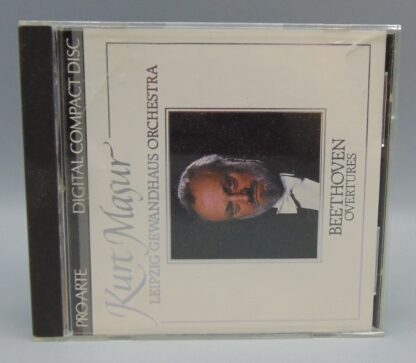 Beethoven Overtures Kurt Masur Leipzig Gewandhaus Orchestra (CD, Pro-Arte Records 1988)