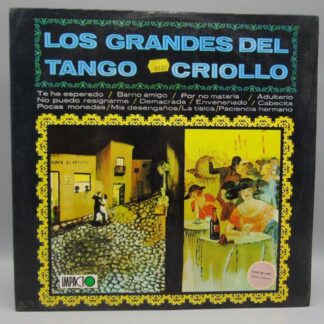 Los Grandes Del Tango Criollo Impacto Records Album LP Vinyl