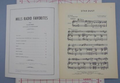 Mills Radio Favorites For Clarinet With Piano Accompaniment Sheet Music - Image 3