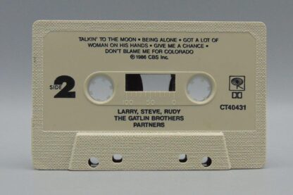 Larry, Steve, Rudy The Gatlin Brothers Partners (Audio Cassette, 1986) - Image 3