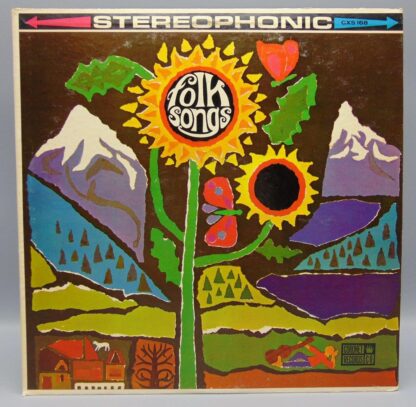 Ed McCurdy Folk Songs LP CXS 168 Coronet Records Album