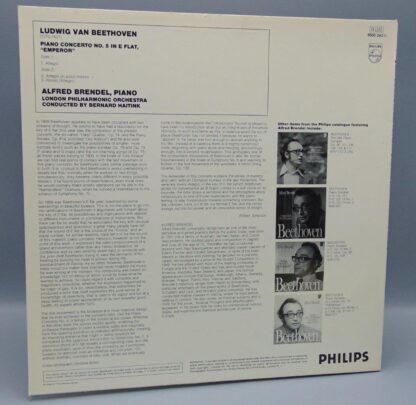 Mozart Alfred Brendel Haitink London Philharmonic Orchestra Klavierkonzerte Nr. 5 Es-dur Op. 73 LP 9500 243 Phillips Records - Image 2