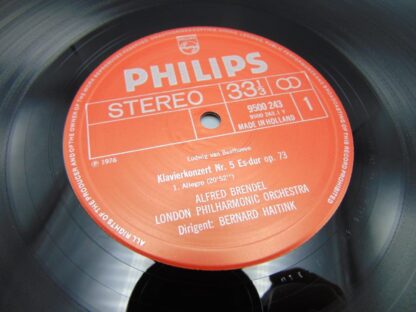 Mozart Alfred Brendel Haitink London Philharmonic Orchestra Klavierkonzerte Nr. 5 Es-dur Op. 73 LP 9500 243 Phillips Records - Image 6