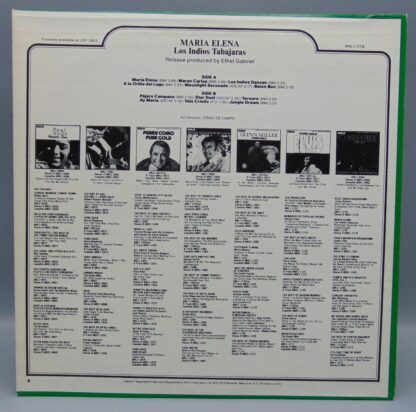 Maria Elena Los Indios Tabajaras RCA Victor Records ANL1-1179 Album LP Vinyl - Image 2