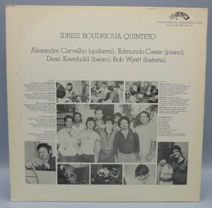 Idriss Boudrioua Quinteto Esperanca Record Album LP 992 288-1 Vision ‎Records Brazil - Image 2