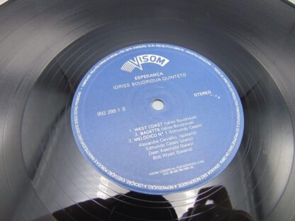 Idriss Boudrioua Quinteto Esperanca Record Album LP 992 288-1 Vision ‎Records Brazil - Image 4