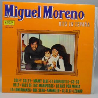 Miguel Moreno Hits En España LP MM-S 42 Fonal Records Album Spain