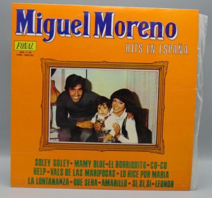 Miguel Moreno Hits En España LP MM-S 42 Fonal Records Album Spain