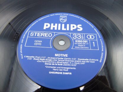 Gheorghe Zamfir Motive LP 6395 091 Phillips Records - Image 5