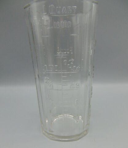 Lightning Dasher Egg Beater Glass JAR ONLY Measuring Cup Primitive Farmhouse - Image 7
