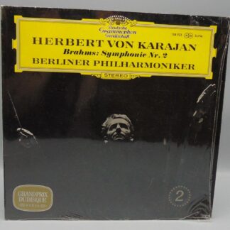 Orchestre Philharmonique De Berlin / Karajan / Brahms Symphony Nr. 2 LP 138 925 SLPM Deutsche Grammophon Records