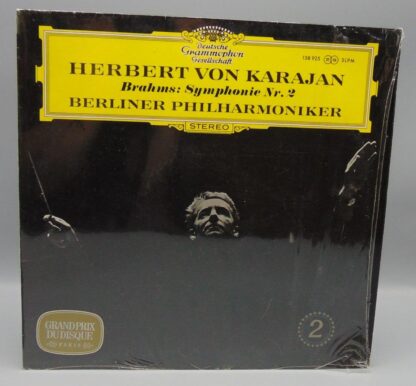 Orchestre Philharmonique De Berlin / Karajan / Brahms Symphony Nr. 2 LP 138 925 SLPM Deutsche Grammophon Records