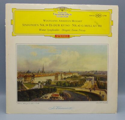Mozart Symphoniker Fricsay Sinfonie Nr. 39 Sinfonie Nr. 40 138 125 SLPM Deutsche Grammophon