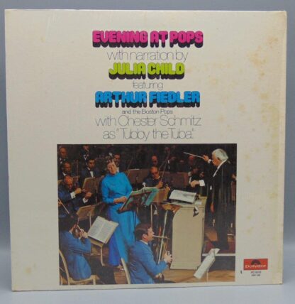 Julia Child Featuring Arthur Fiedler And The Boston Pops Evening At LP Polydor ‎PD 5032
