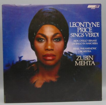 Leontyne Price Israel Philharmonic Orchestra Zubin Mehta Sings Verdi Aida Otello Ernani Un Ballo In Maschera LP London OS 26660