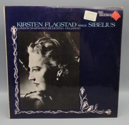 London Symphony Orchestra Fjeldstad Flagstad Sibelius Song Recital LP SDD 248 Ace of Diamonds Records