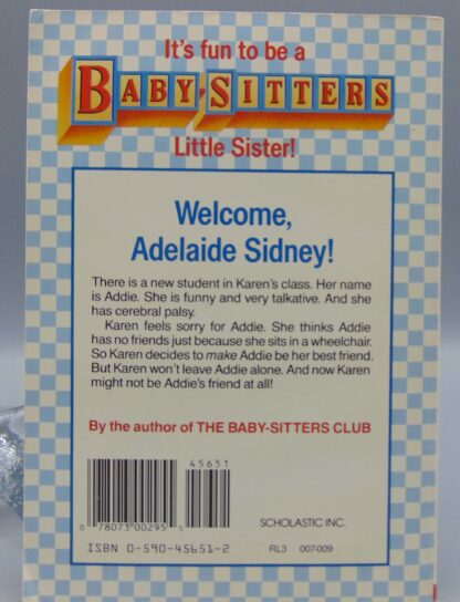 The Babysitters Club Little Sister #36 Karen's New Friend By Ann M. Martin - Image 2
