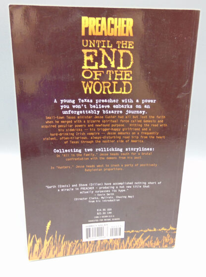 DC Comics Preacher Book 2 Until The End of The World Written by Garth Ennis Illustrated by Steve Dillon - Image 2
