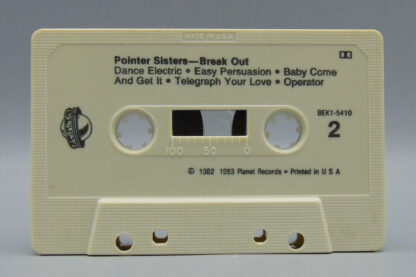 Pointer Sisters Break Out (Audio Cassette, 1983, Planet) BEK1-5410 - Image 4