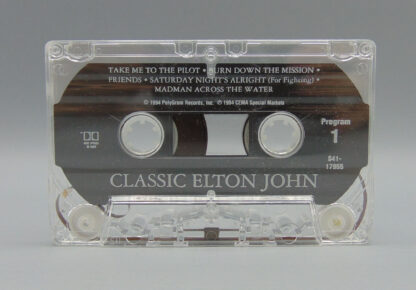 Classic Elton John (Audio Cassette, 1994, Polygram) S41-17955 - Image 3