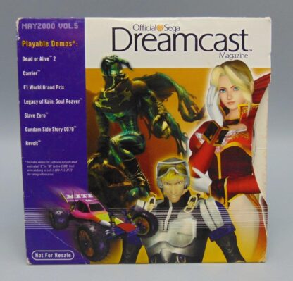 Official Magazine May 2000 Vol. 5 Disc w/ Sleeve (Sega Dreamcast)