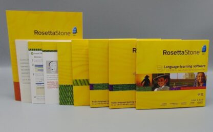 Rosetta Stone Mandarin Chinese Homeschool Edition Level 1 2 3 2009 Set Version 3 60296 - Image 8