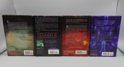 Lot of 4 Found/Sent/Sabotaged/Torn Novels Margaret Peterson Haddix The Missing Volumes 1-4 Hardcovers - Image 3