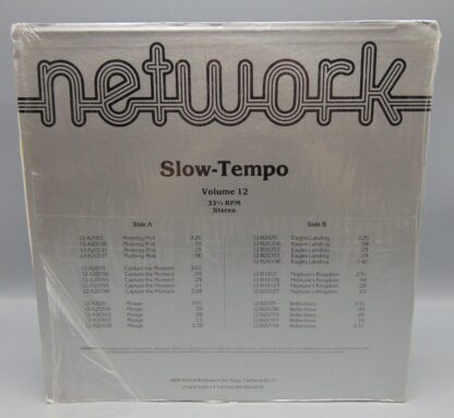 Network Slow-Tempo Volume 12 LP Record Album - Image 2