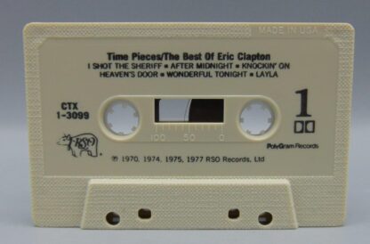 The Best of Eric Clapton Timepieces (Audio Cassette, 1982, RSO) CTX-1-3099 - Image 3