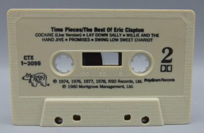 The Best of Eric Clapton Timepieces (Audio Cassette, 1982, RSO) CTX-1-3099 - Image 4
