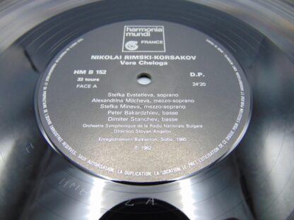 Rimsky-Korsakov Vera Cheloga Record Album LP  Harmonia Mundi HM B 152 - Image 6