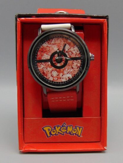 Pokemon Ball Watch 2018 Metal Red Band Nintendo Game Freak