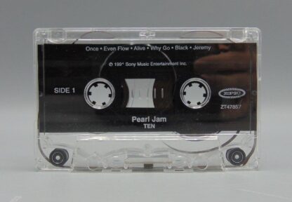 Pearl Jam Ten (Audio Cassette, 1991, Epic) ZT47857