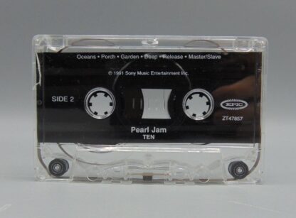 Pearl Jam Ten (Audio Cassette, 1991, Epic) ZT47857 - Image 2