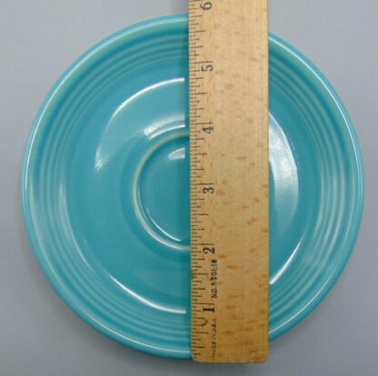 Fiesta Fiestaware Turquoise Saucer p86 - Image 2