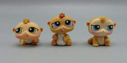 Littlest Pet Shop Authentic Hamster Petriplets #1477 #1478 #1479 LPS - Image 4