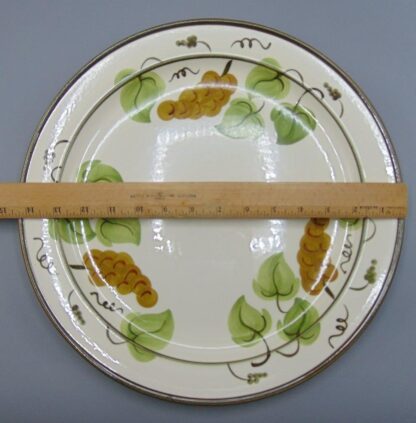 Golden Grape Stangl 14 1/4" Chop Plate - Image 3