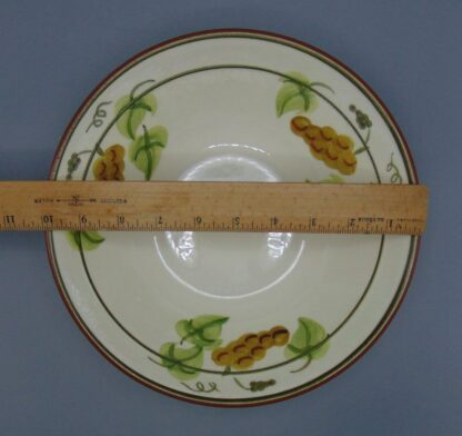 Golden Grape Stangl 10" Large Salad Serving Bowl - Image 2