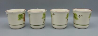 Lot of 4 Sets of Golden Grape Stangl Cups and Saucers - Image 8