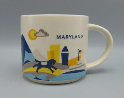 Maryland Starbucks Coffee Ceramic Mug You Are Here Collection
