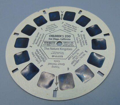 Sawyer's View-Master One/Single Reel RP-B 6173 Children's Zoo San Diego, California The Nature Kingdom