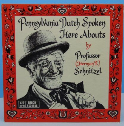 Professor Schnitzel-Pa Dutch Comedy 45 rpm Imagine That Buch