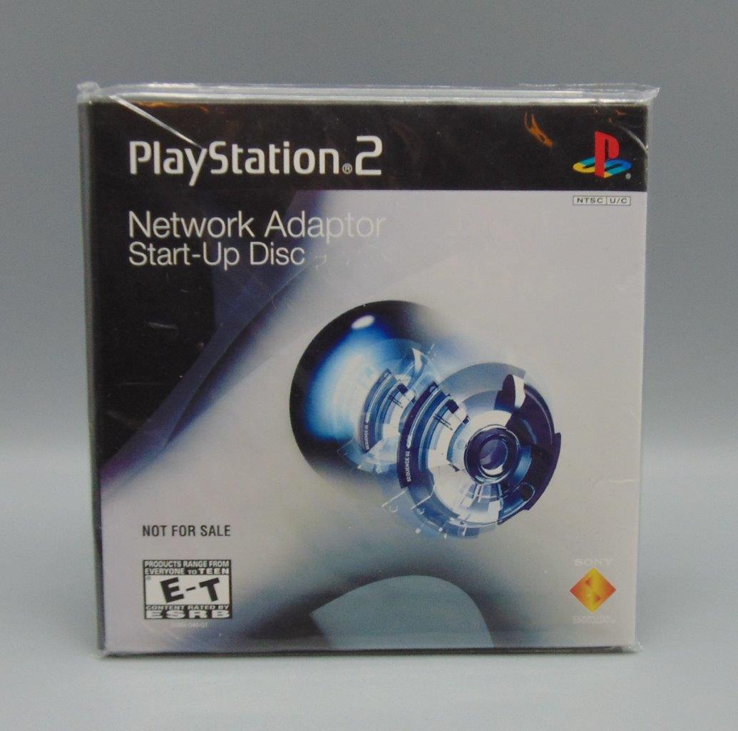 SEALED Network Adaptor StartUp Disc (Sony PlayStation 2, 2002) PS2