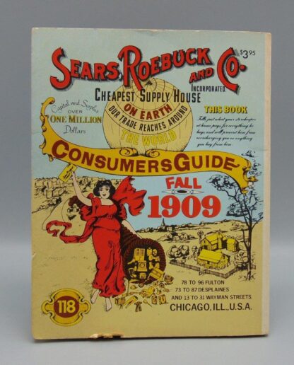 Sears Robuck and Co. Incorporated Cheapest Supply House on Earth Consumers Guide Fall 1909 Vol 118 - Image 2