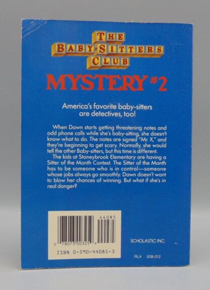 The Babysitters Club Mystery #2 Beware, Dawn! By Ann M. Martin - Image 2