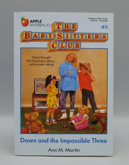 The Babysitters Club #5 Dawn and the Impossible Three By Ann M. Martin